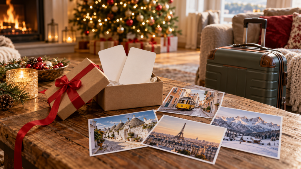 Eine Reise zu Weihnachten verschenken: fünf Reiseziele für eine Überraschung, wenn jemand einen Tapetenwechsel braucht