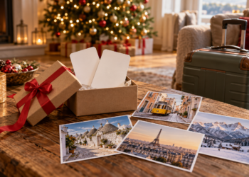 Eine Reise zu Weihnachten verschenken: fünf Reiseziele für eine Überraschung, wenn jemand einen Tapetenwechsel braucht